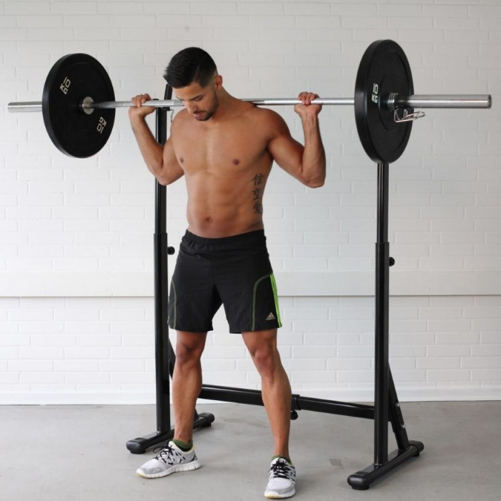 Simpelt squat rack